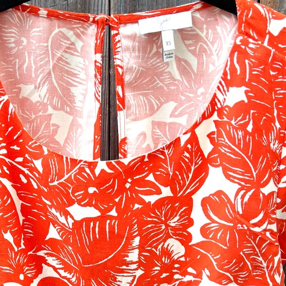 Joie Floral Split Back Dress - Picture 2 of 5